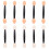 100Pcs Double-Headed Eyeshadow Brushes Sponge Sticks 7