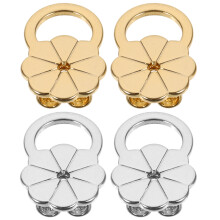 8 Pcs Metal Earring Backs Studs Earring Supplies