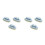 6 Pcs Folding Pool Scrub Brush Handheld Swimming Pool Brush 8