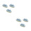 6 Pcs Folding Pool Scrub Brush Handheld Swimming Pool Brush 6