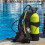 Diving Flashlight Glove With Adjustable Wrist Strap For Underwater Use 5
