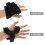 Diving Flashlight Glove With Adjustable Wrist Strap For Underwater Use 8