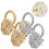 8 Pcs Metal Earring Backs Studs Earring Supplies 11