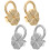 8 Pcs Metal Earring Backs Studs Earring Supplies 3