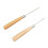 2pcs Wooden Handle Scratch Awls Diy Sewing Awls For Hole Punch 4