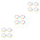 360 Pcs Knitting Stitch Counter And Crochet Locking Markers With Box 5