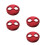 4St Motorbescherming Rood Aluminiumlegering Voor Drones 8