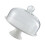 One Set Ceramic Cake Tray With Lid And Stand Serving Dish 5