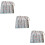 3Pièces Rangement Roulant Multi Couleurs Pour Fournitures D'art 9