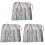 3Pièces Rangement Roulant Multi Couleurs Pour Fournitures D'art 2