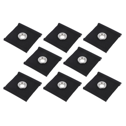 32 Pcs Rv Awning Piping Eyelets PVC Coated Fabric Rails Tools 1