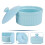1 Pc Ceramic Baking Bowl With Lid 9