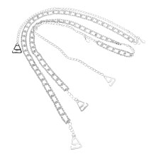 One Pair Rhinestone Crystal Shoulder Strap Chain For Wedding Dress