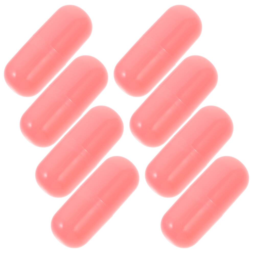 Vaguelly 8 Pcs Refillable Mini Lipstick Tubes Empty Lip Balm Capsules