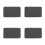 4Pcs Coffee Mat For Under Espresso Machine Absorbent Rubber Drying Mat 4