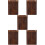 5Pcs Vertical Menu Display Board Portable Wooden Clipboard 10