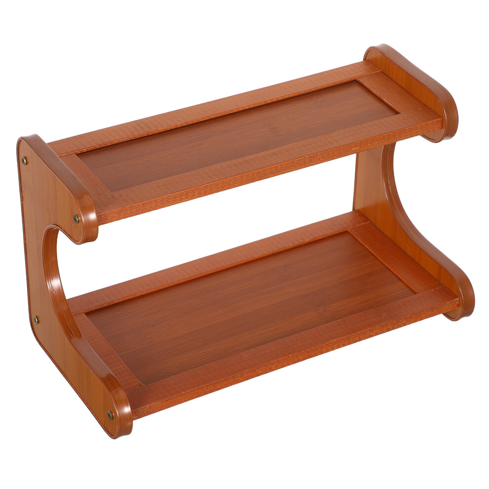 Desktop Organizer Rack For Stationery Cosmetics Toys Light Brown-image-OPC-PKXDKBF-NEW