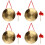 4 Sets Traditional Chinese Gong With Hammer 7