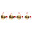 4 Sets Traditional Chinese Gong With Hammer 6