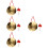 4 Sets Traditional Chinese Gong With Hammer 9