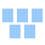 100Pcs Blue Soldering Cleaning Sponge Durable Iron Tip Cleaner for DIY 8