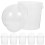 6Pcs Plastic Cups With Dome Lids For Ice Cream Snacks Popcorn 11