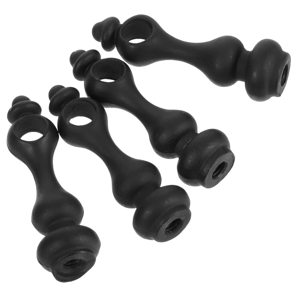 8 Pcs Guardrail Connector For Wine Cabinet Furniture Metal Spindles 032510855887