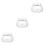 3Pcs Electric Cleaner Machine For Travel White 5