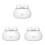3Pcs Electric Cleaner Machine For Travel White 2