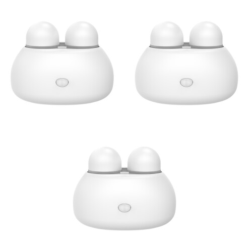 3Pcs Electric Cleaner Machine For Travel White 2