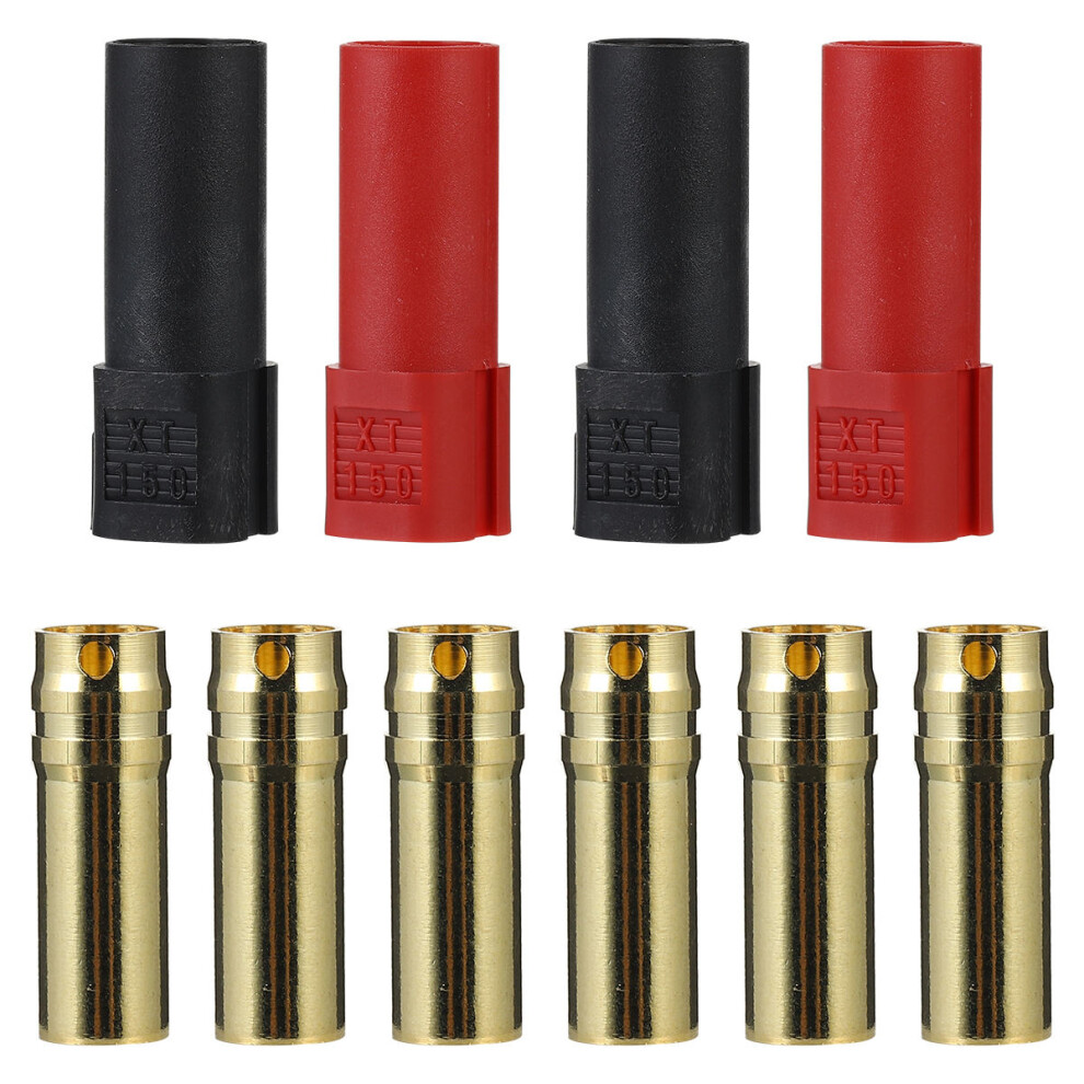 48 Pcs 6Mm Bullet Banana Plug Connector With Abs Housing Male Female 032510859250