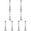 8Pcs Durable Eyelet Setter Tool Punch For Diy Leathercraft 3
