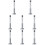 8Pcs Durable Eyelet Setter Tool Punch For Diy Leathercraft 7