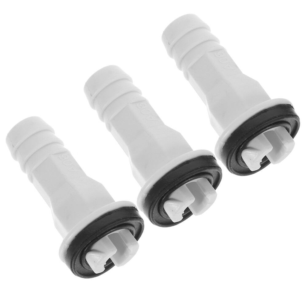 6 Pcs Ac Drain Hose Fitting Split Unit Adapter For 15Mm 032510854316