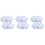 36 Pcs Cotton Tie-Dye Square Towel 4
