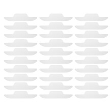 30Pcs Disposable Shirt Collar Absorbent Pads For Sweat Absorption