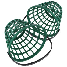 2Pcs Portable Golf Ball Holder Plastic Storage Basket For 50 Balls
