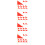 40Pcs Strong Red Marking Flags Triangular Lawn Flags for Yard Supplies 8