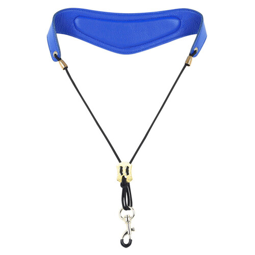 adjustable saxophone neck strap with metal hook for instruments