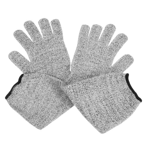 2Pcs Cut Resistant Level 5 Safety Gloves With Breathable Forearm Guard 2