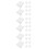 30 Pcs Decorative Plastic Picket Fence For Garden Path Display 10