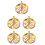 5Pcs Copper Incense Press Mold Diy Tool With Creative Patterns 11
