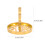 5Pcs Copper Incense Press Mold Diy Tool With Creative Patterns 4