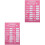 2Pcs Self-Adhesive Rewritable Business Hours Stickers Open Signs 3