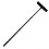 (Black) 3-Section Telescopic Carpet Lint Broom with Long Handle for Tile & Floor Cleaning 1