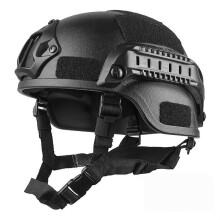 Tactical Protective Helmet Military Tactical Helmet With NVG Mount And Side Rail Black For Airsoft Paintball Hunting