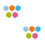 10 Pcs Silicone Suction Bowl Mats With Sunflowers Design 5