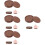 24 Pcs Practical Cup Mats Pu Tumbler Pads Round Tea Cup Pads 7