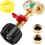 Propane Grills Connectors With Pressure Gauge Propane Conversion Fitting Metal Texture For BBQ Setup 4