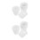 20Pcs Plastic Hydroponic Nursery Pots with Ventilated Basket Design 6
